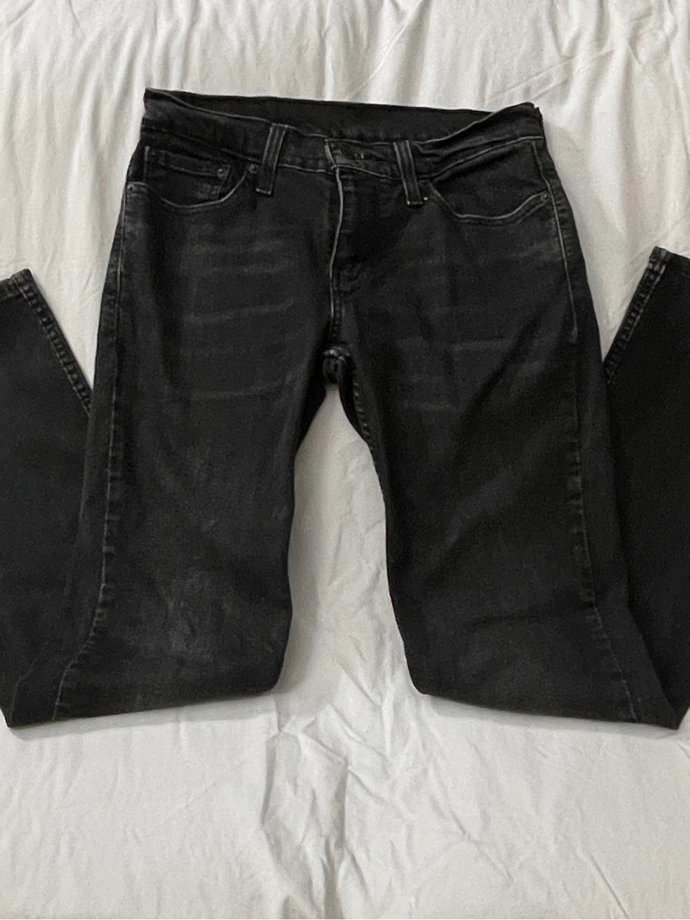 Levi's 511 Men's Jeans - Black Denim Slim Straight 29x32
